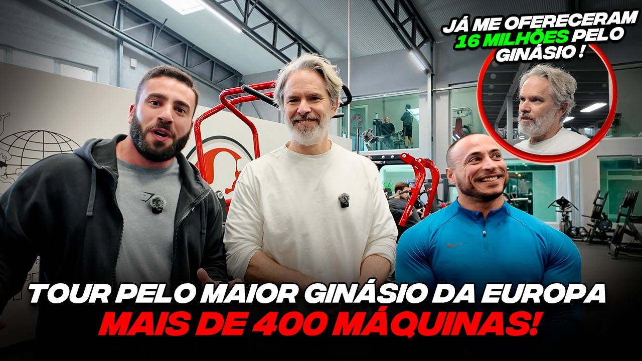 MAIOR GINÁSIO DA EUROPA ! *TOUR EXCLUSIVA COM O DONO