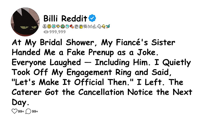 At My Bridal Shower, My Fiancé's Sister Handed Me a Fake Prenup as a Joke.Everyone Laughed..........