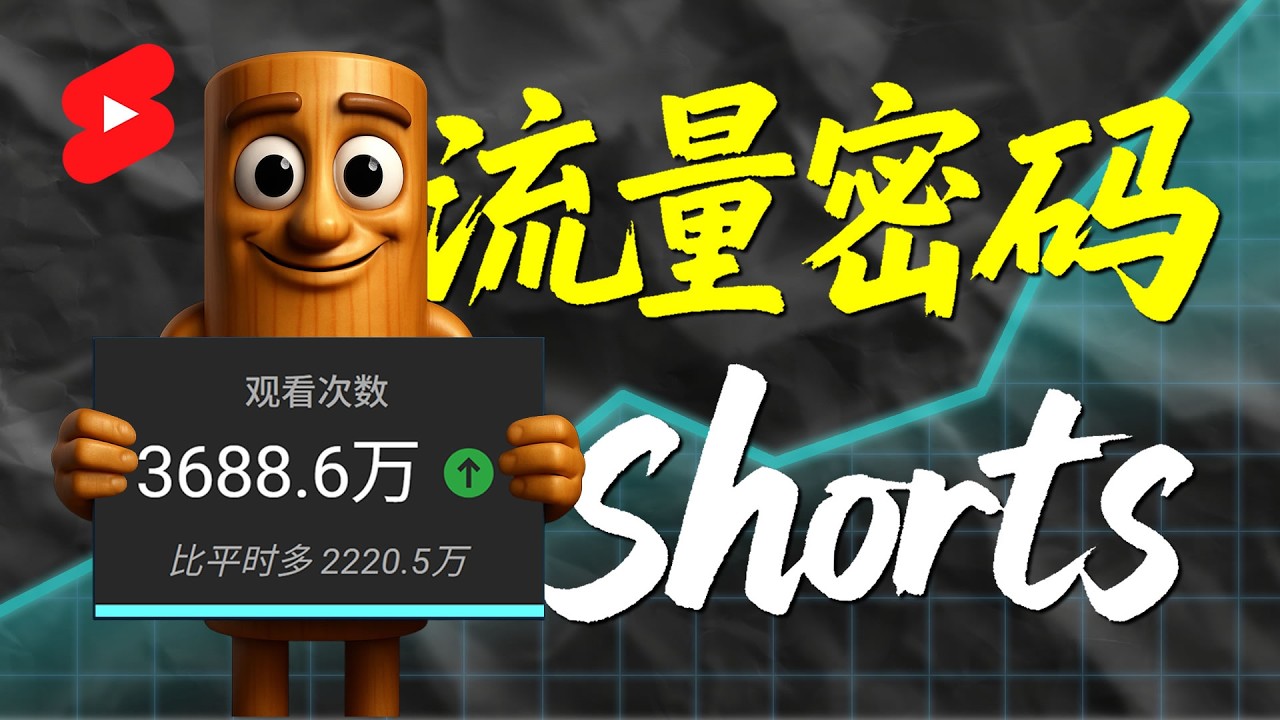 【随时删】272个视频拿下1.8亿播放 用AI做Shorts暴涨百万粉？真相比你想象的残酷100倍！