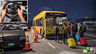 Bus Bound - Most Realistic Driving Bus Simulator | Steering Wheel Gameplay