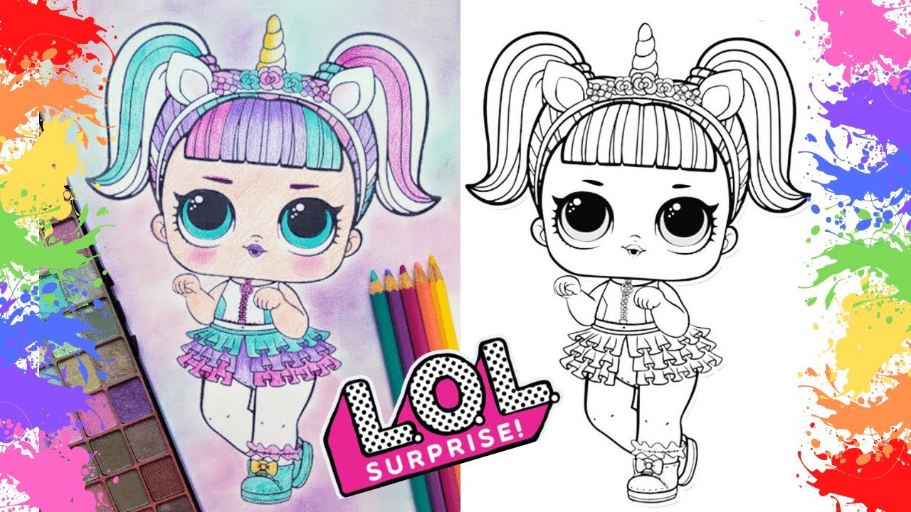 VAMOS DESENHAR A LUMI, E OUVIR A LINDA HISTÓRIA DESSA BONECA KAWAII  UNICÓRNIO (BONECA LOLL) 