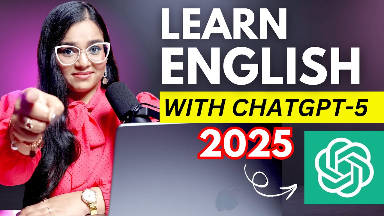 Learn English with ChatGPT-5 in 2025 | Vocabulary, Quiz, Grammar, Speaking Practice and more