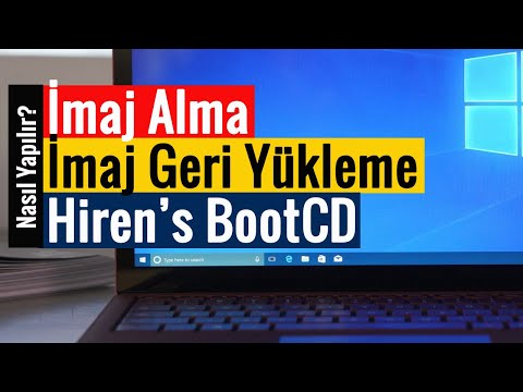 İmaj Alma ve İmaj Geri Yükleme | Hiren’s BootCD | Çok Kolay!