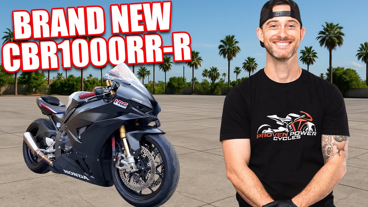 Мотоцикл Honda CBR1000RR-R 2025 года на динамометрическом стенде!!!