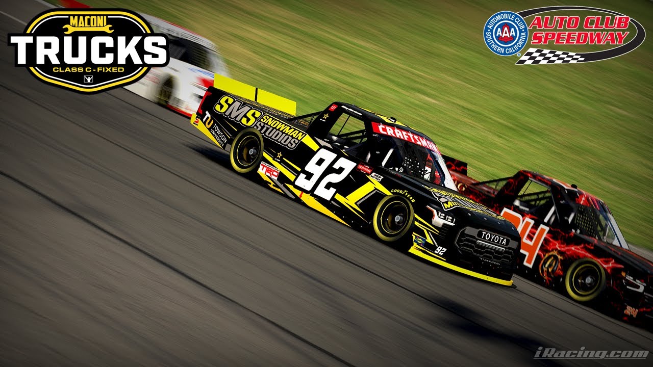 C Fixed at Auto Club Speedway | iRacing
