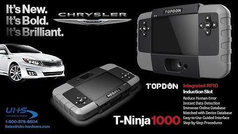 2014-2017 Chrysler 200  Smart Key Programming using T-Ninja 1000 Programmer