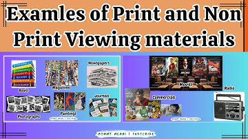 Print and Non Print Materials Examples Viewing Materials Sources English 5 | Mommy Merai