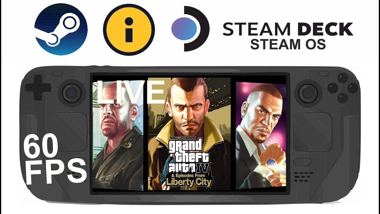 Grand Theft Auto IV The Complete Edition on Steam Deck/OS in 800p 60 ...