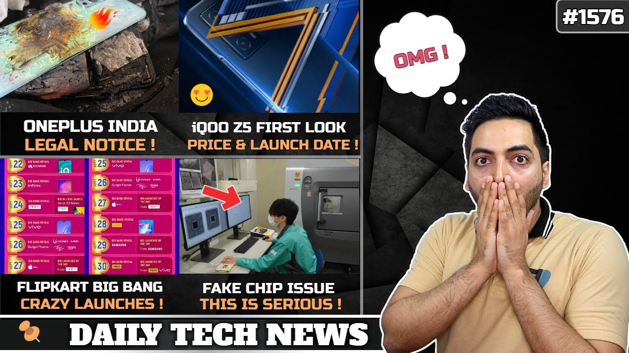 Flipkart Big Bang Launches😍,Oneplus India Notice,iQOO Z5 First Look & Price,Xiaomi Girlfriend,POCO