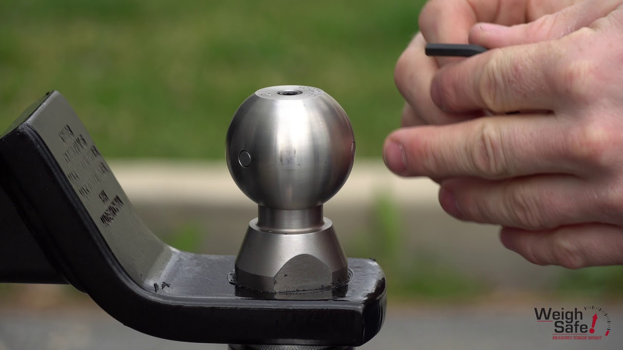 Universal Tow Ball Weigh Safe YouTube