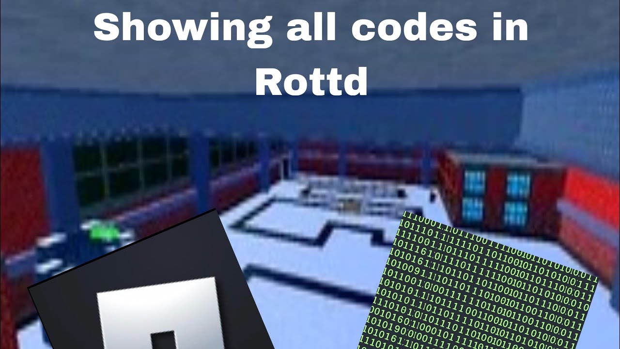 Showing every code on Rottd - YouTube