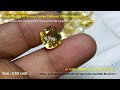 Aaa natural quality of ceylon mines pukhraj no treatment no heating deep yellow sapphirepaul gems