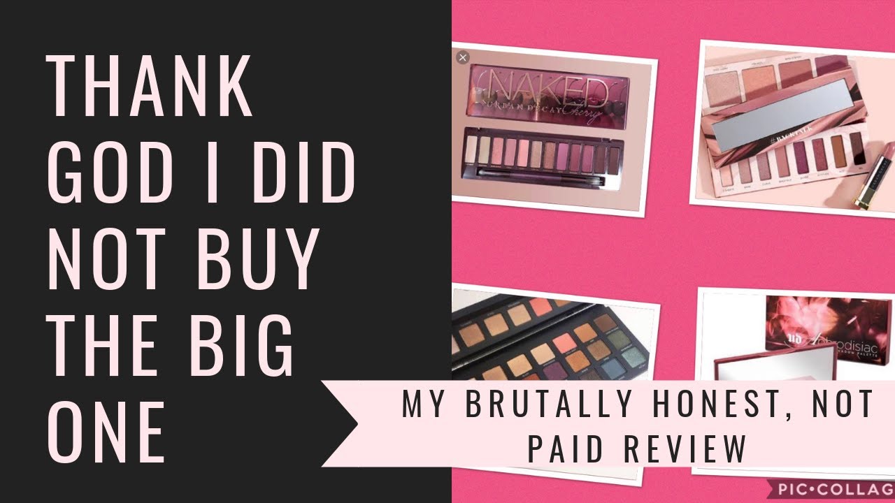 Why Urban Decay? Brutally, honest ,not paid review of the mini cherry palette. (Aphrodisiac)