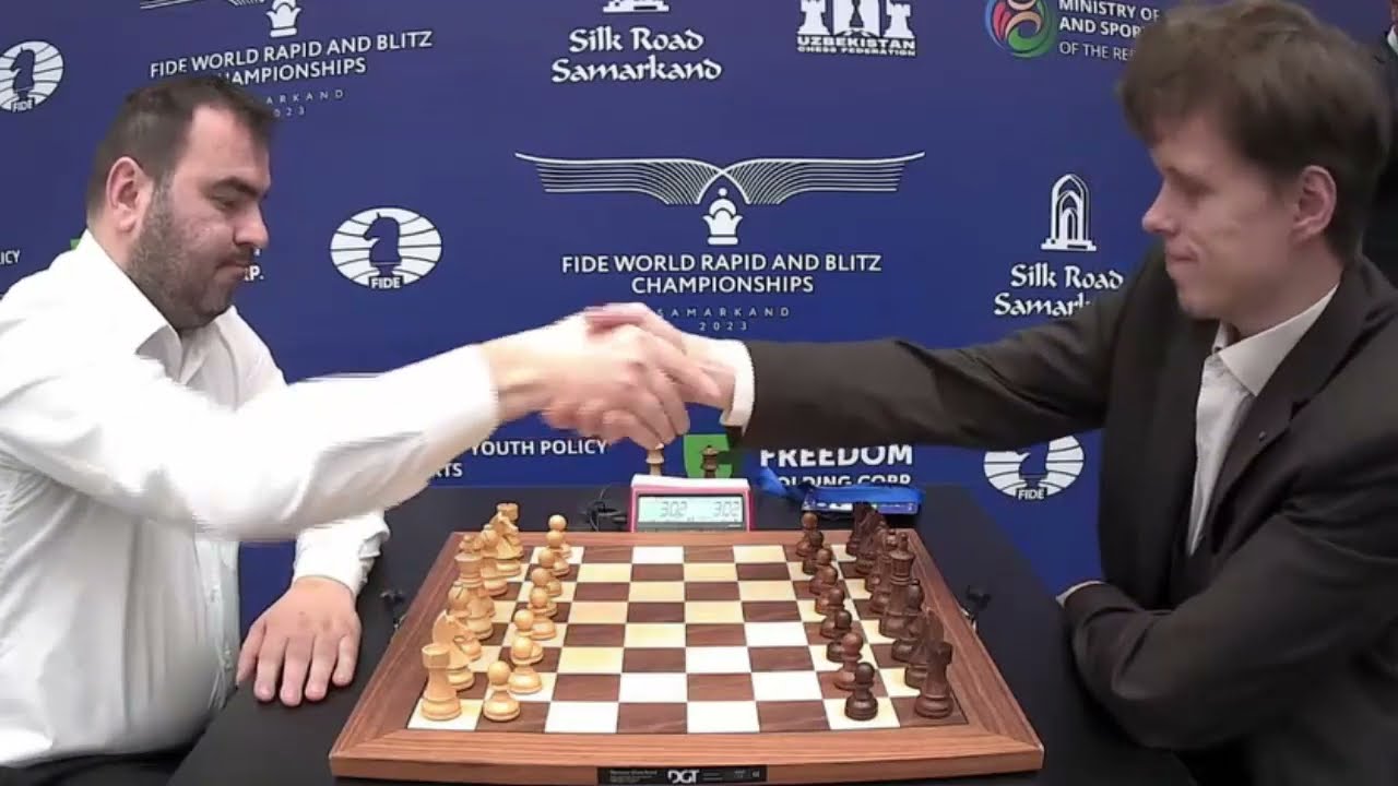 NICE ATTACK!! Shakhriyar Mamedyarov vs Vladislav Artemiev || World Blitz Chess 2023 - R19