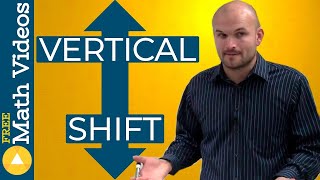 How do we know when we have a vertical shift for a exponential function