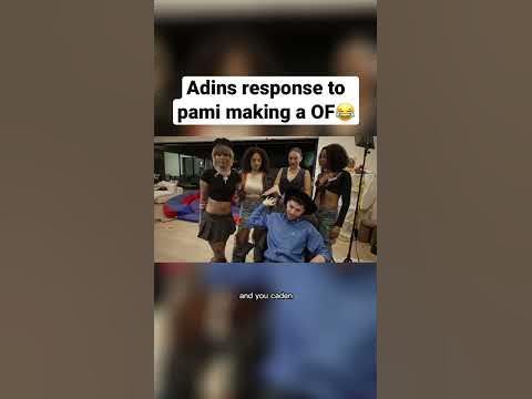 ADINS RESPONSE TO PAMI MAKING A OF‼️😂 - YouTube