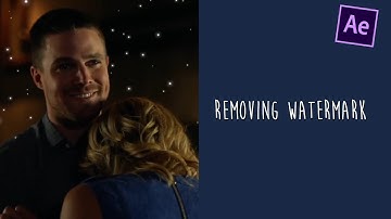 After effects tutorial | removing watermark