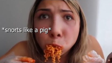 proof that veronica wang eats like a pig