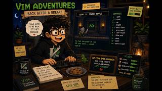 Getting Restarted on VIM Adventures