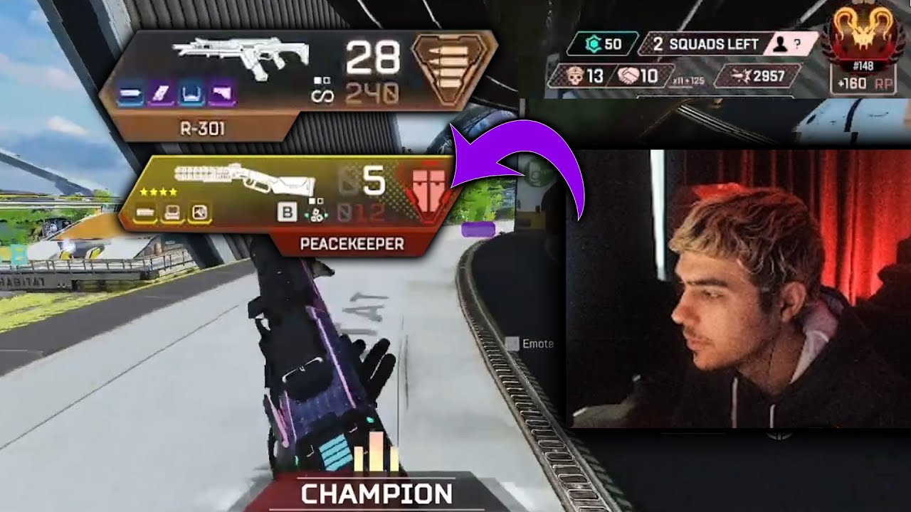 TSM ImperialHal shows the best loadout for Ranked Olympus (Apex Legends ...