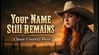 Your Name Still Remains |  Classic Country Music Cover || Classic Country Music 70s, 80s, 90s,