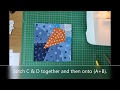 How to do Foundation Paper Piecing - a complex design , sewing tutorial by Sewing Me