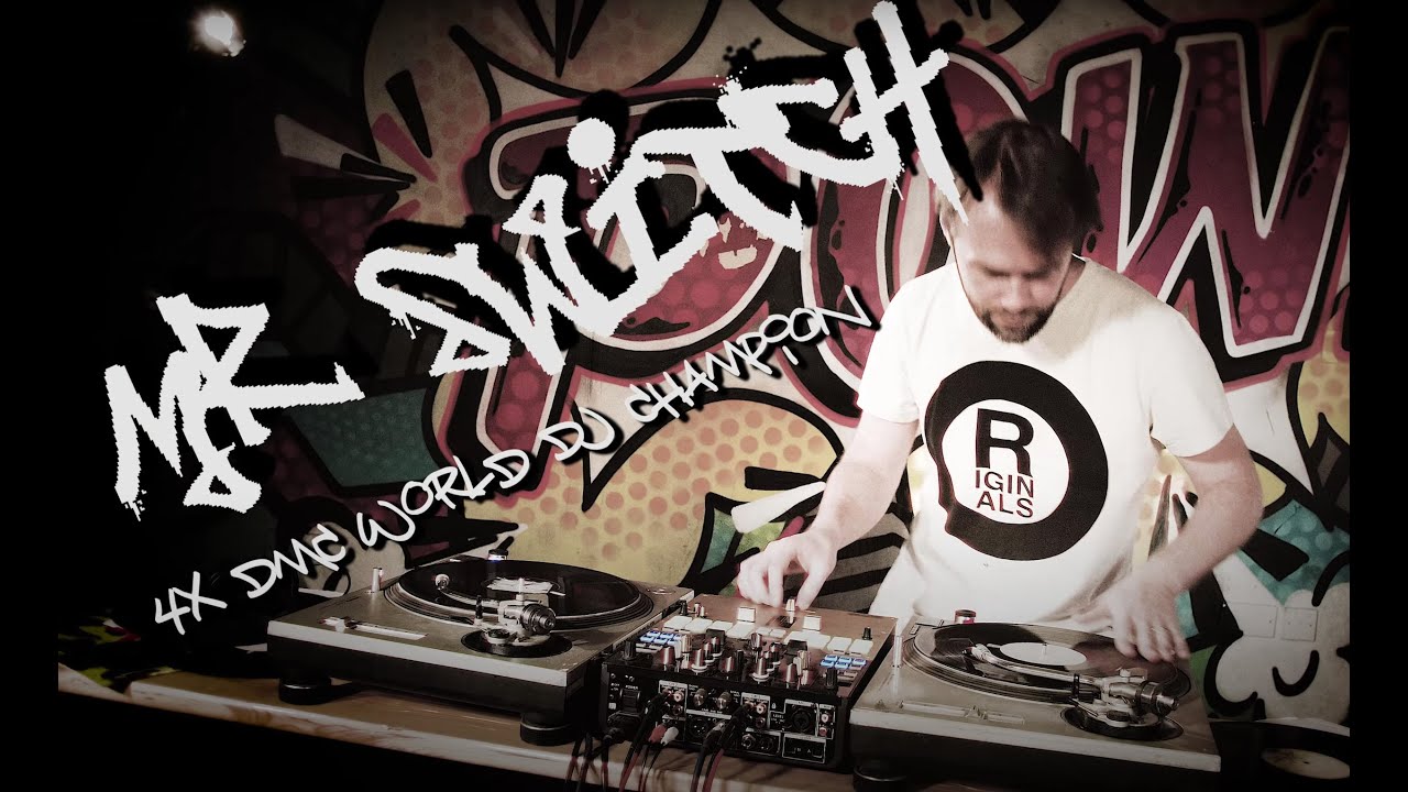DJ STILL USES VINYL - 4 Time DMC WORLD CHAMPION - MR SWITCH - YouTube