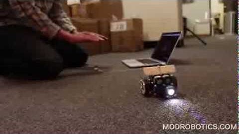 MOSS Leap Motion Controlled Robot