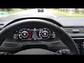 Lane Assist & ACC (adaptive cruise control) at work - Skoda Superb III