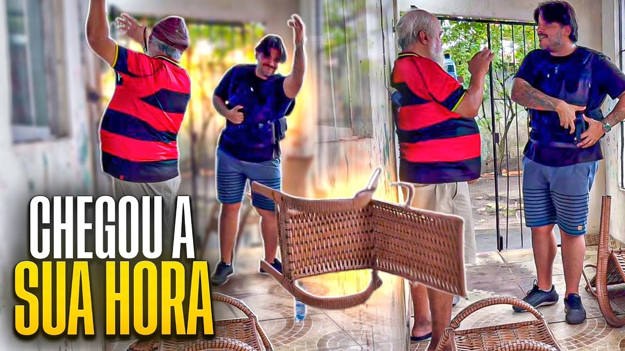 AGORA CHEGOU A HORA DE LUIZ DO SOM MANETIKIN CHEGOU DE POLÍCIA | TURMA DO SÍTIO