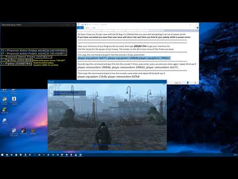 Power Armor Bug Fix - No Power armor needed