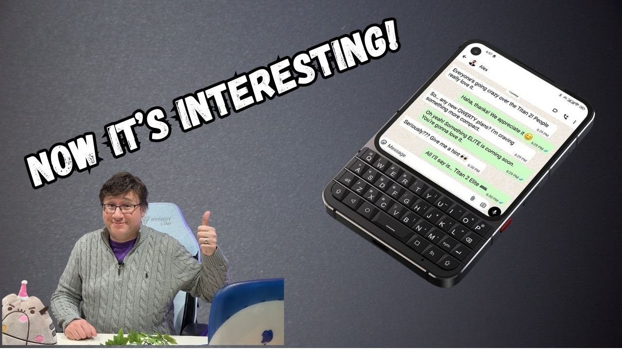 The Unihertz Titan 2 Elite is coming for the Clicks Communicator!