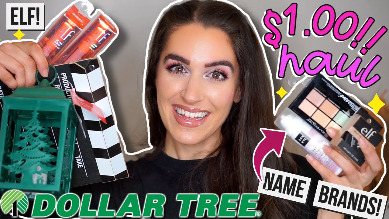 *AMAZING* HUGE DOLLAR TREE HAUL!! $1.00 GEMS | ELF, MAYBELLINE, FLOWER BEAUTY, HARD CANDY, HOLIDAY!