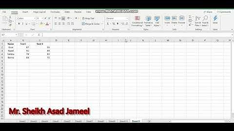 Creating a Chart || Class 7|| Chapter 2 || Creating Charts in Excel 2013