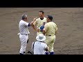 閉会式後の履正社と星稜(第101回選手権大会)