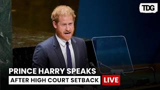 LIVE: Prince Harry Speaks After Major High Court Defeat in Daily Mail Case