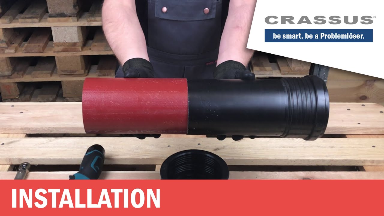 Verbinde bis 2,5bar - SML-Rohr (DN100) mit Geberit (DN110) - CRASSUS ...