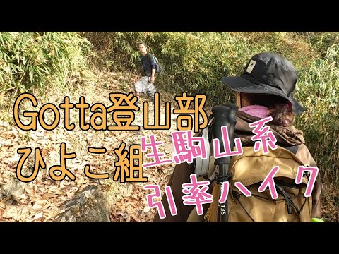 Gotta登山部ひよこ組 引率ハイク in 生駒山系