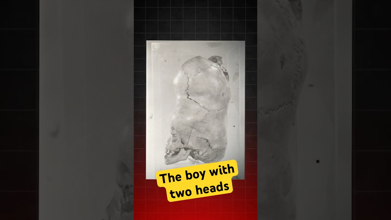 IS THIS REAL??!! #horror #twoheads #conjoined #horrorstory #creepy #funfact