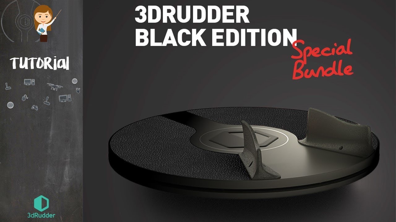 Tutorial - Install 3dRudder Black Edition bundle | PC - YouTube