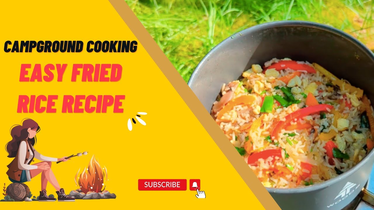 Camp Cooking: Fried Rice Recipe | Easy Camping Meal for Families - YouTube