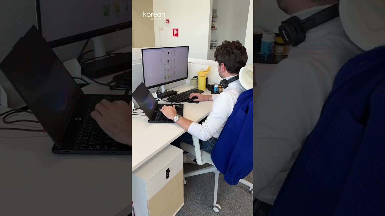 Korean Skincare office 🤩