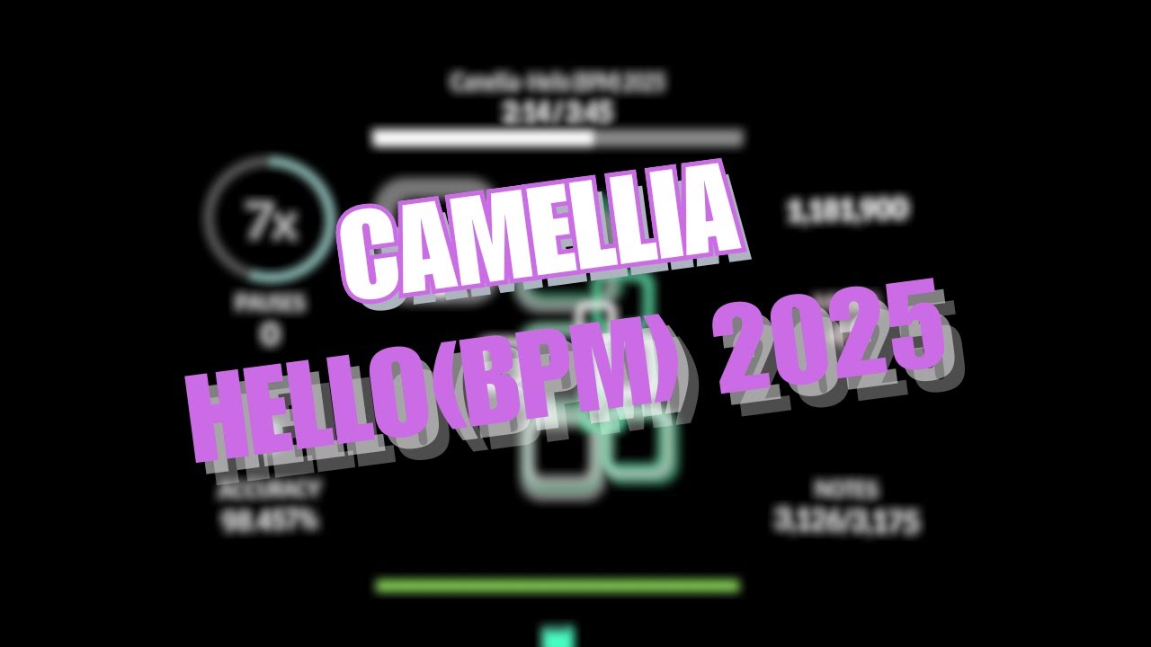 Rhythia - Camellia - Hello (BPM) 2025  | midnight pass