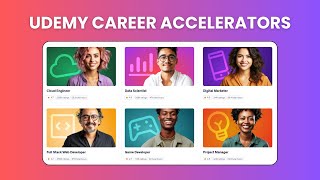 Udemy Career Accelerators are here. 13 Of Them Learn Job Ready Skills