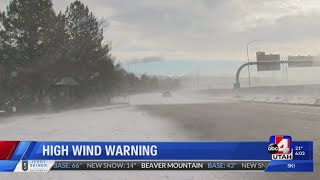 High wind warning issued for Davis and Weber counties on New Year's Eve (6 p.m.)