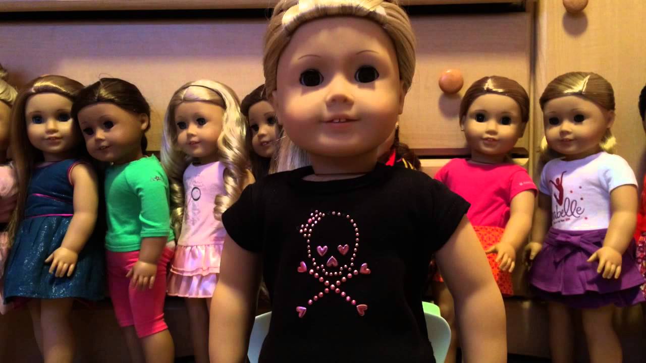 All My American Girl dolls as of January 2015 YouTube