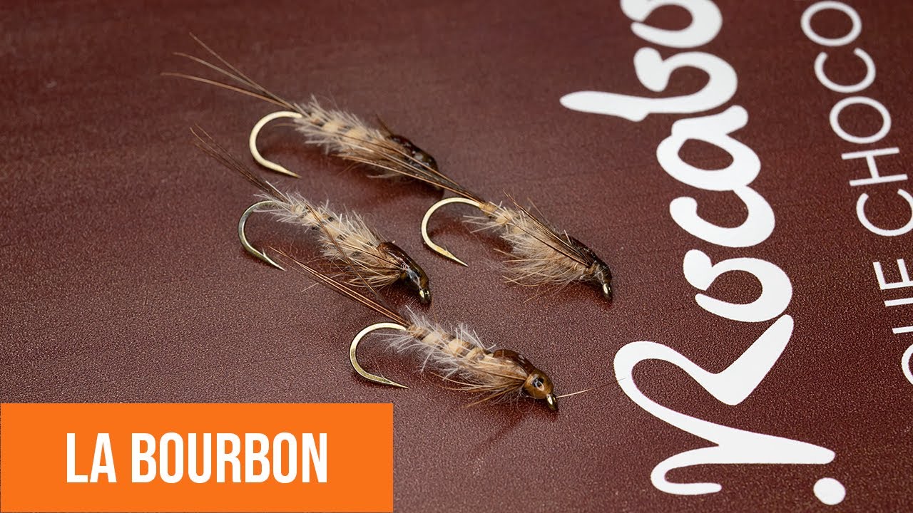 Montage d'une nymphe émergente de mai, la BOURBON