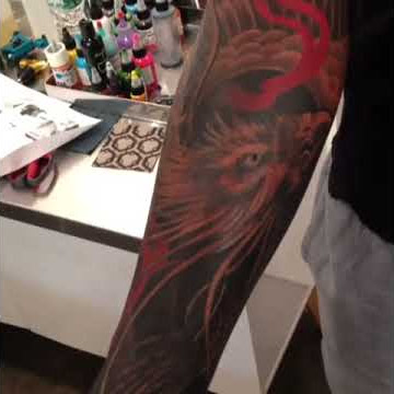 Thierry Henry New Exclusive Arm's Tattoo Made by Bang Bang NYC