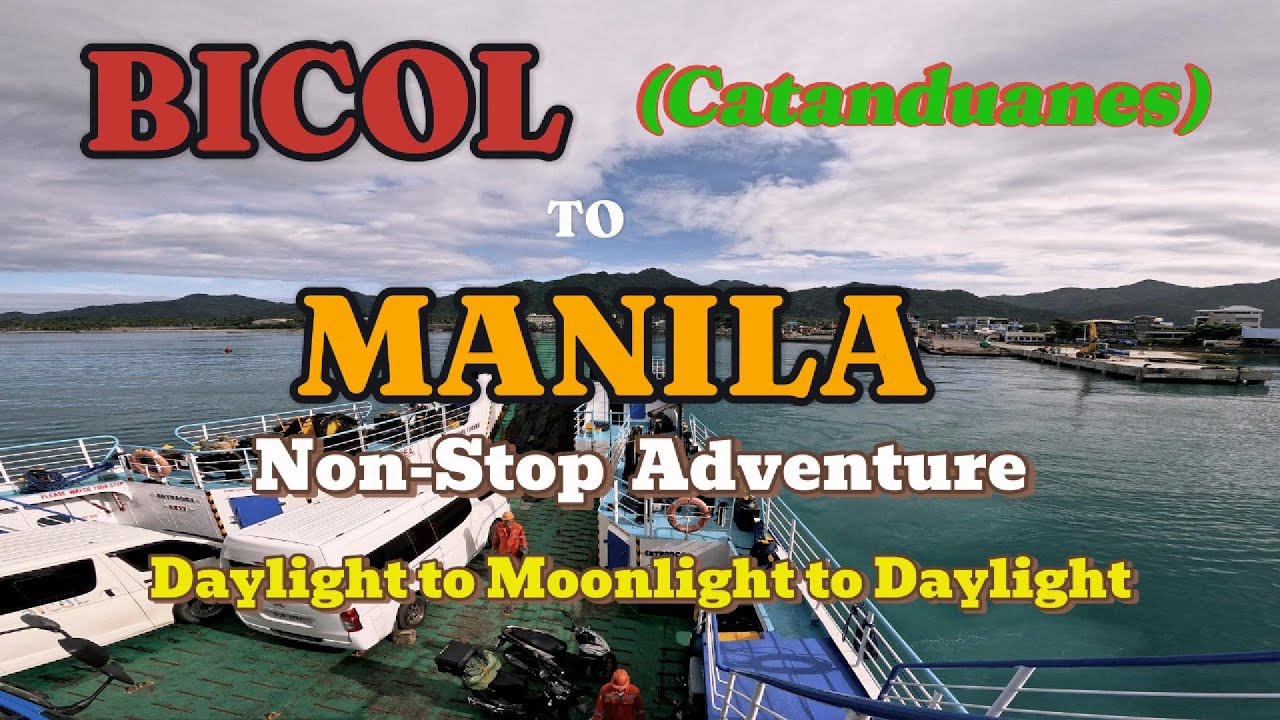 BICOL (Catanduanes) TO MANILA : 24-HOUR MOTO-ADVENTURE | LIFE LESSONS ON THE ROAD | SUZUKI SMASH 115