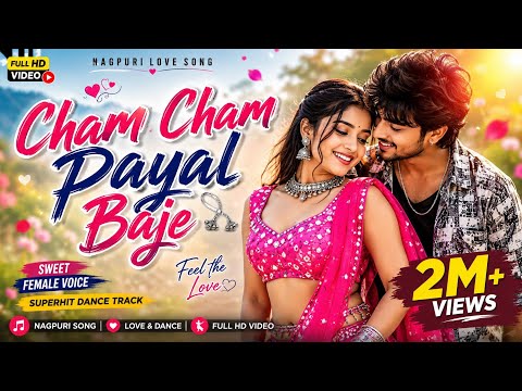 Cham Cham Payal Baje – Nagpuri Love Song | Sweet Female Voice | Superhit Dance Track | Full HD Video